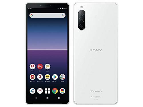 Amazon | docomo Xperia 10 II SO-41A ホワイト スマートフォン本体